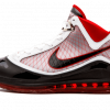 Nike LeBron 7 White/Black-Varsity Red