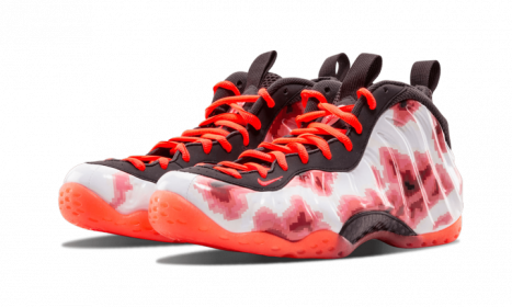 Nike Air Foamposite One Thermal Map