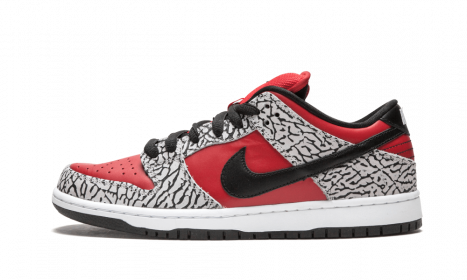 Nike Dunk SB Low Supreme Red Cement (2012)