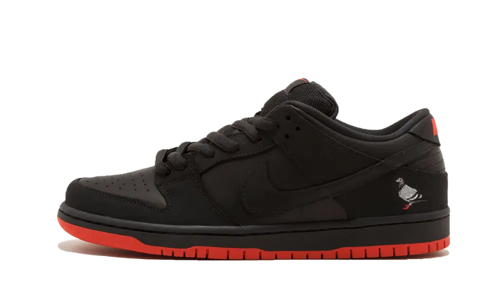 Nike SB Dunk Low Black Pigeon (Engraved)