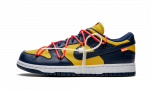 Nike Dunk Low Off-White University Gold Midnight Navy