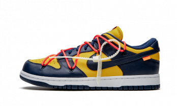 Nike Dunk Low Off-White University Gold Midnight Navy