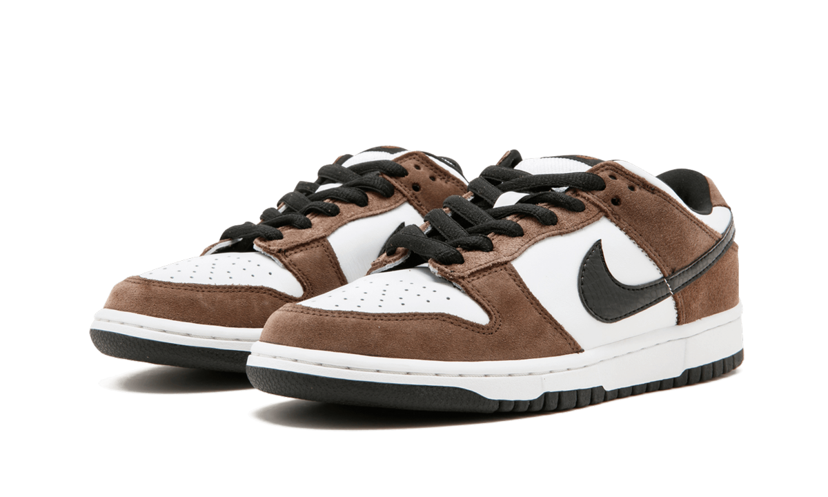 Nike SB Dunk Low White Black Trail End Brown