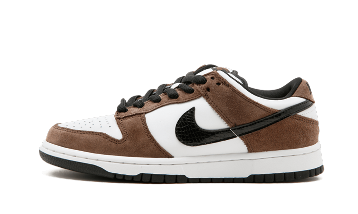 Nike SB Dunk Low White Black Trail End Brown | 304292-102 | WOOVIN