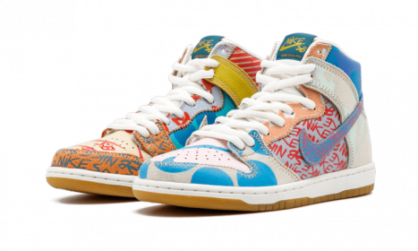 Nike SB Dunk High Thomas Campbell What the Dunk