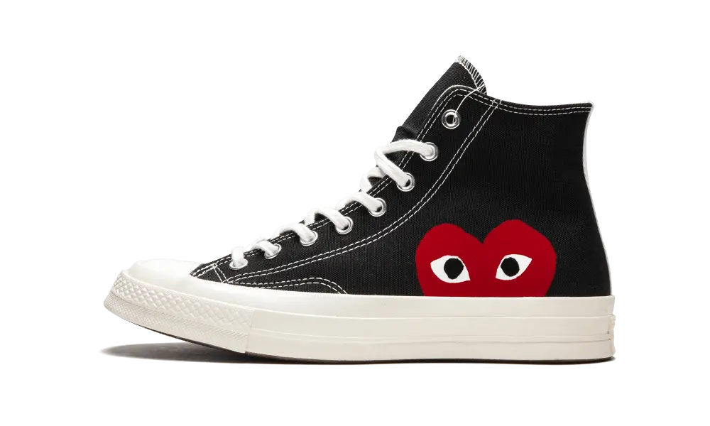 Converse Chuck Taylor All-Star 70s Hi Comme des Garcons PLAY Black