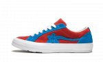 Converse One Star Ox Tyler the Creator Golf Le Fleur Red Blue