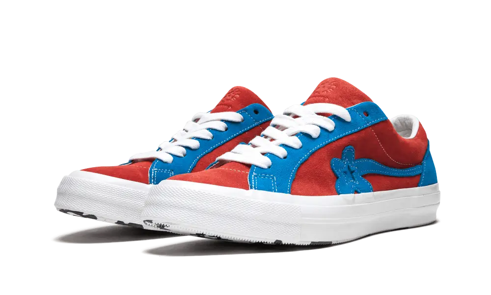 Converse One Star Ox Tyler the Creator Golf Le Fleur Red Blue