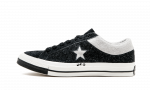 Converse One Star Ox Clot Black White