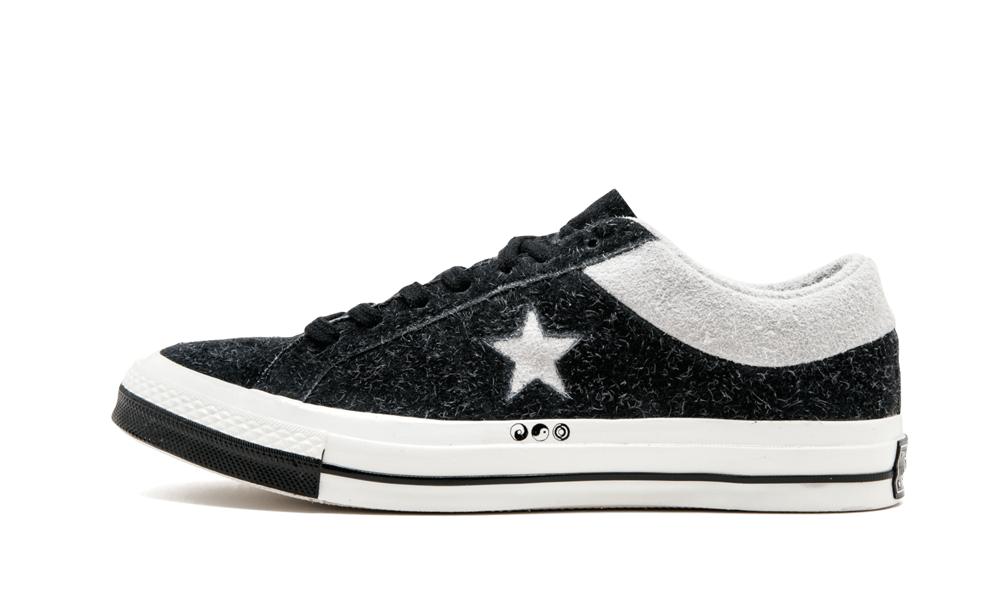 Converse One Star Ox Clot Black White