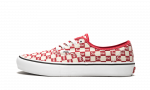 Vans Authentic Supreme Red Checker Logo