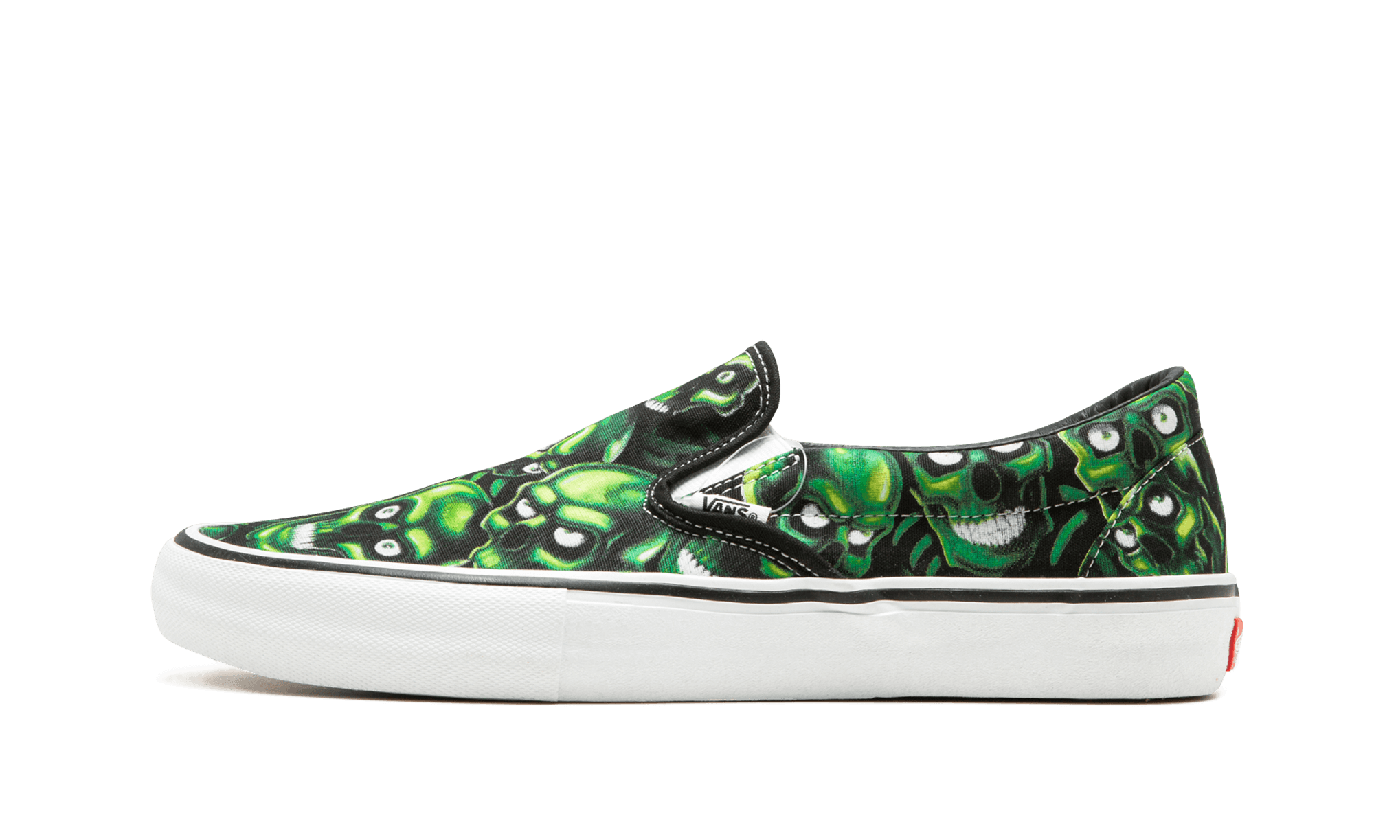 Vans Slip-On Supreme Skull Pile (Green)