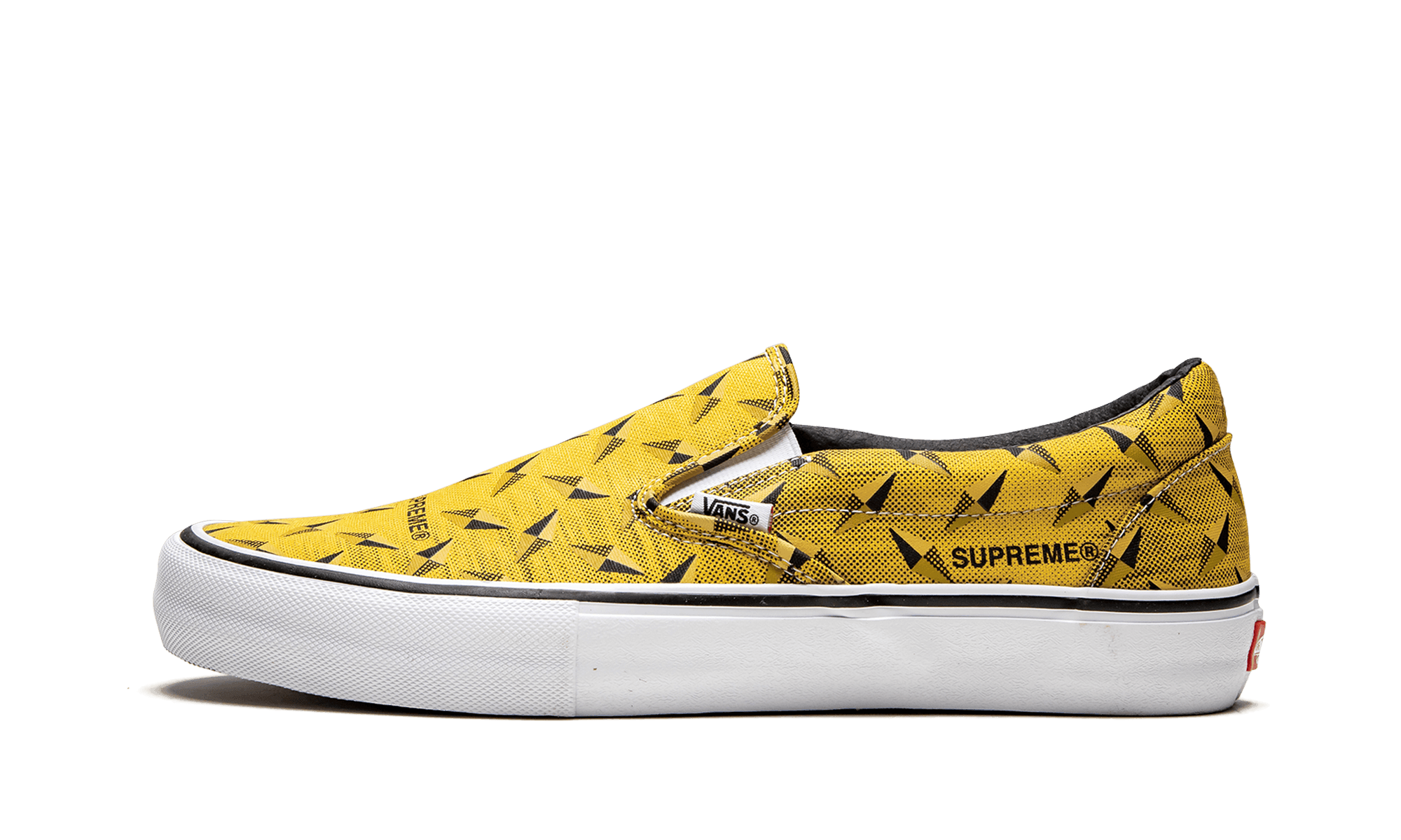 Vans Slip-On Supreme Diamond Plate Yellow