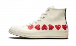 Converse Chuck Taylor All-Star 70 Hi Comme des Garcons Play Multi-Heart White