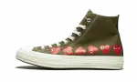 Converse Chuck Taylor All-Star 70 Hi Comme des Garcons Play Multi-Heart Green