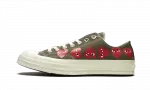 Converse Chuck Taylor All-Star 70 Ox Comme des Garcons Multi Heart Green