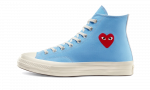 Converse Chuck Taylor All-Star 70s Hi Comme des Garcons Play Bright Blue