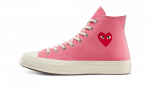 Converse Chuck Taylor All-Star 70 Hi Comme des Garcons Play Bright Pink