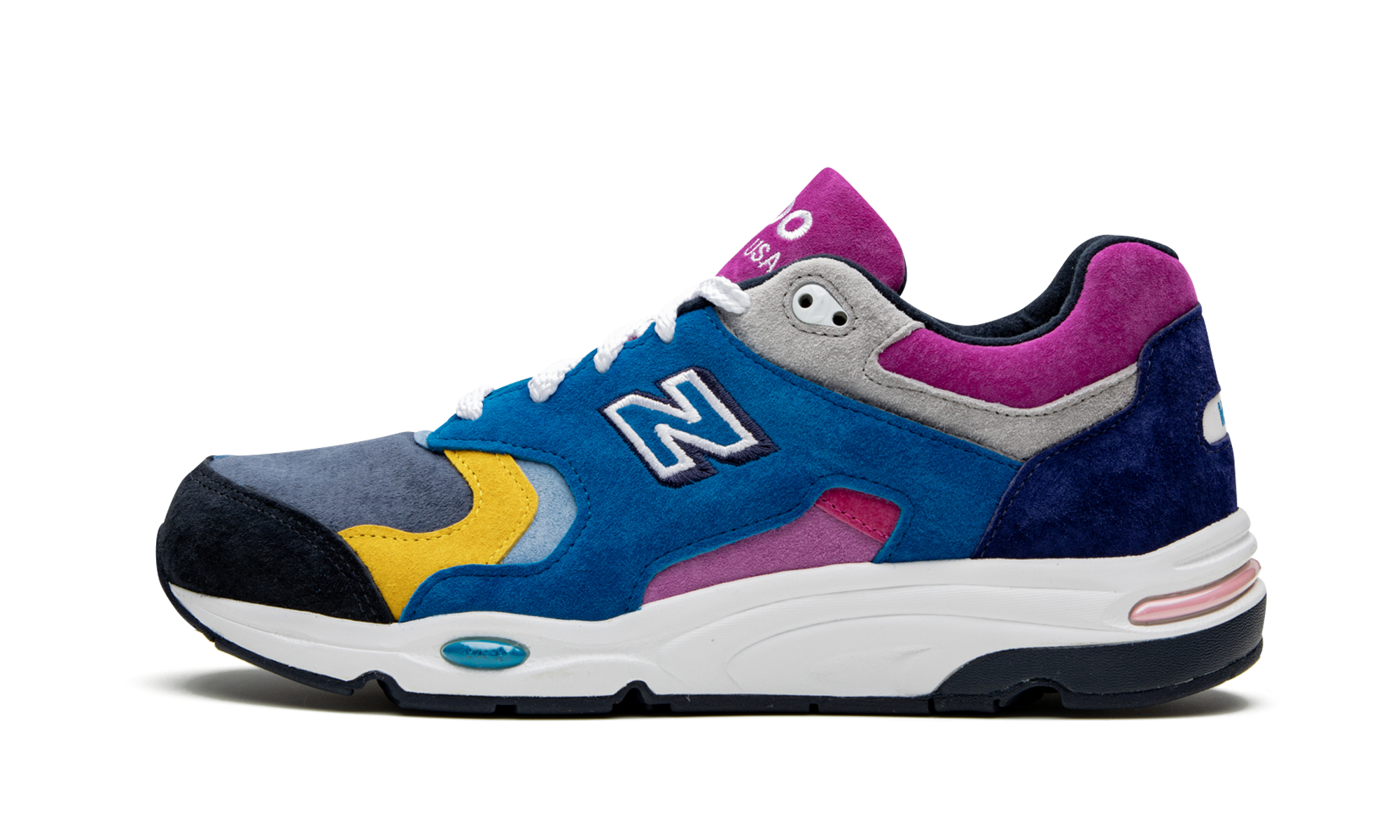 New Balance 1700 Kith The Colorist Blue Toe