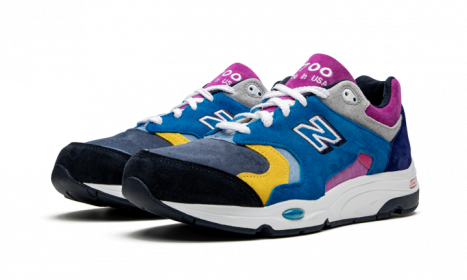 New Balance 1700 Kith The Colorist Blue Toe
