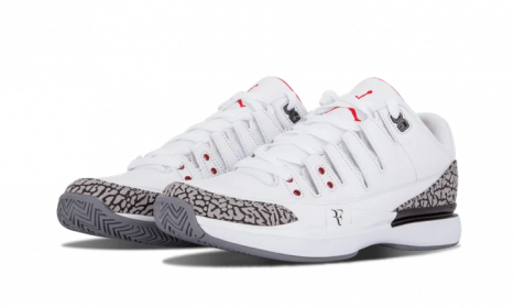 Nike Zoom Vapor AJ3 White Cement
