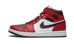 Jordan 1 Mid Chicago Toe