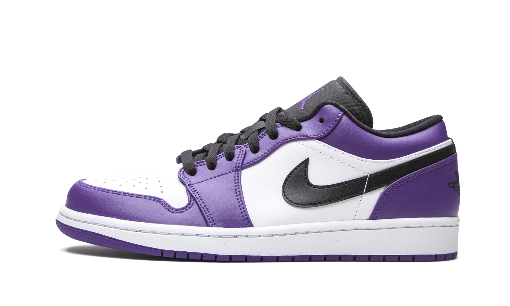 Jordan 1 Low Court Purple White