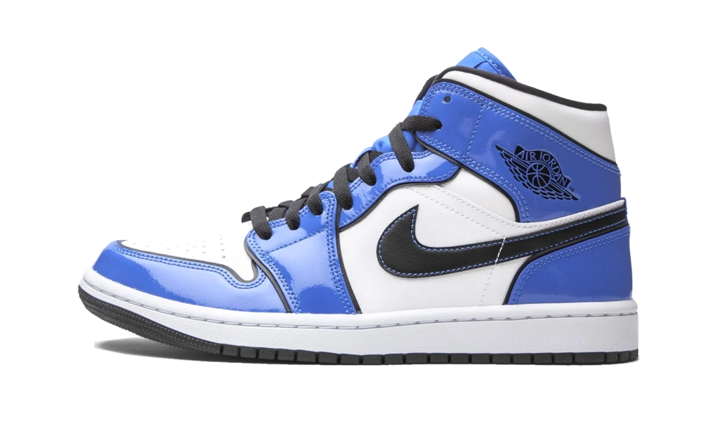 Jordan 1 Mid SE Signal Blue (GS)