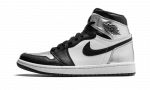 Jordan 1 Retro High Black Silver Toe (W)