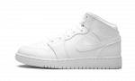 Jordan 1 Mid Triple White (GS)