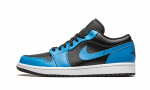 Jordan 1 Low Laser Blue Black