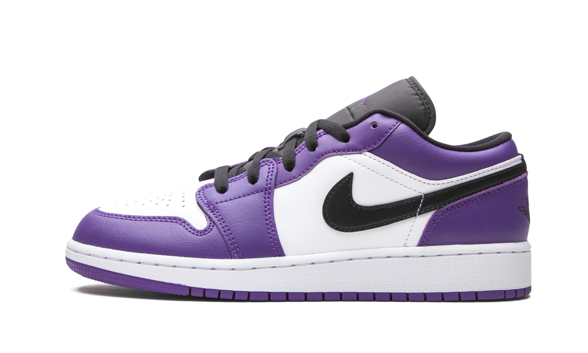 Jordan 1 Low Court Purple White (GS)