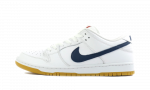 Nike SB Dunk Low Orange Label White Navy