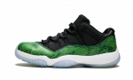 Jordan 11 Retro Low Green Snakeskin