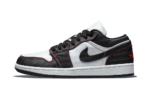 Jordan 1 Low SE Utility White Black Gym Red (W)