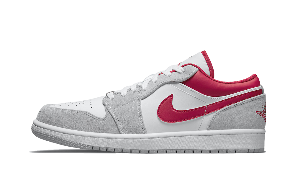 Jordan 1 Low SE Light Smoke Grey Gym Red