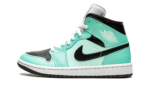 Jordan 1 Mid Aqua Blue Tint (W)