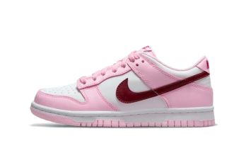 Nike Dunk Low Pink Foam Red White (GS)