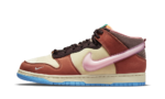 Nike Dunk Mid Social Status Free Lunch Chocolate Milk