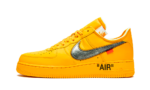 Nike Air Force 1 Low OFF-WHITE University Gold Metallic Silver