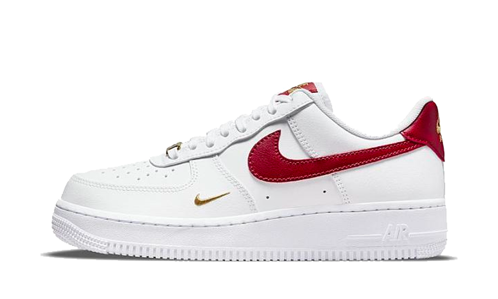 Nike Air Force 1 Low Essential Gym Red Mini Swoosh (W)