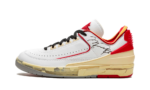 Jordan 2 Retro Low SP Off-White White Red