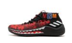 adidas Dame 4 A Bathing Ape Red