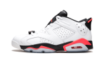 Jordan 6 Retro Low Infrared White