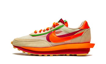 Nike LD Waffle sacai CLOT Kiss of Death Net Orange Blaze