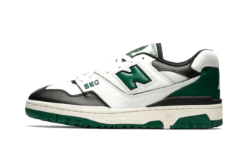 New Balance 550 White Green Black