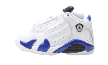Jordan 14 Retro White Hyper Royal (TD)