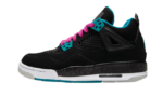 Jordan 4 Retro Black Vivid Pink Dynamic Blue (GS)