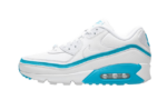 Nike Air Max 90 Undefeated White Blue Fury