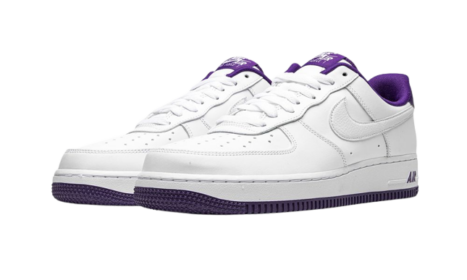 Nike Air Force 1 Low '07 White Voltage Purple | CJ1380-100 | WOOVIN